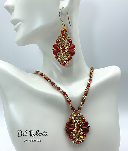 Arabesco Earrings & Necklace