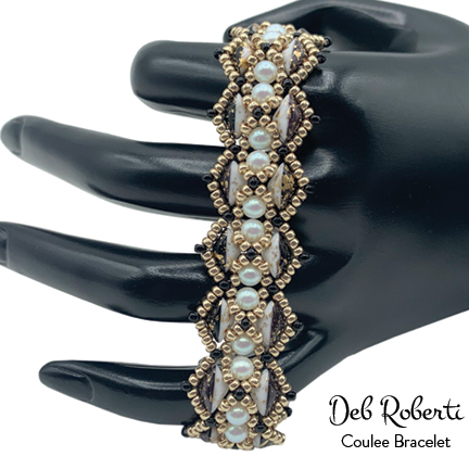 Coulee Bracelet, design by Deb Roberti