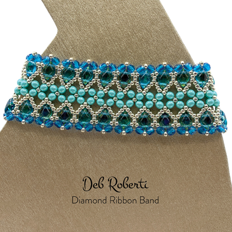 Diamond Ribbon Band, design by Deb Roberti