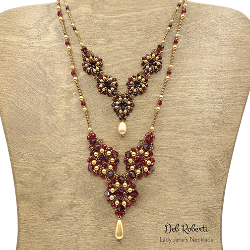 Lady Jane's Necklace, design by Deb Roberti