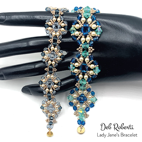 Lady Jane's Bracelet, design by Deb Roberti