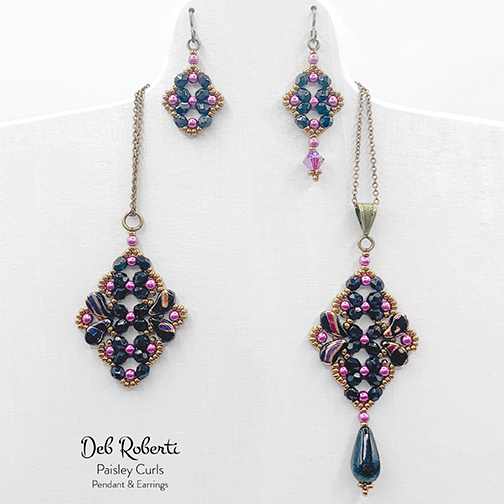 Paisley Curls, design by Deb Roberti Paisley Curls, design by Deb Roberti