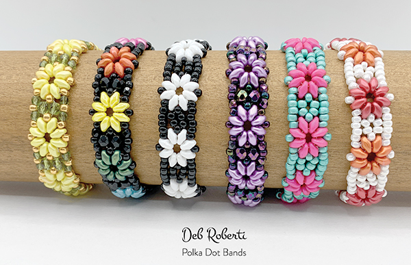 Polka Dot Bands, design by Deb Roberti