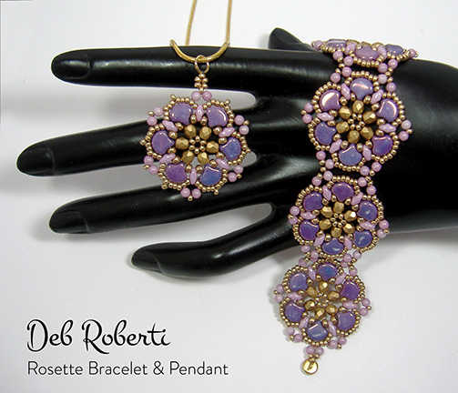 Rosette Bracelet & Pendant