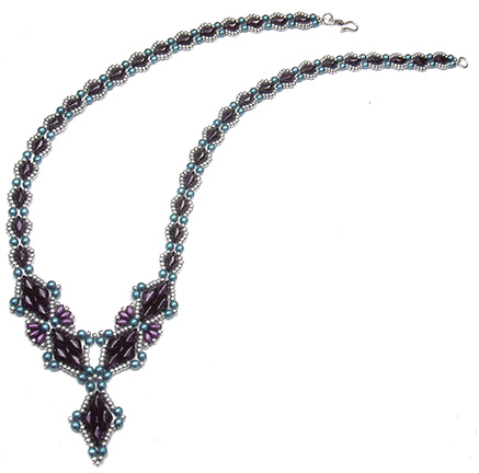 Solitaire Necklace, design by Deb Roberti