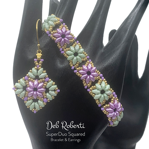 SuperDuo Squared, design by Deb Roberti