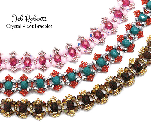 Crystal Picot Bracelet